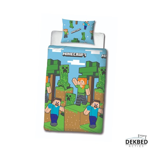 Minecraft dekbedovertrek