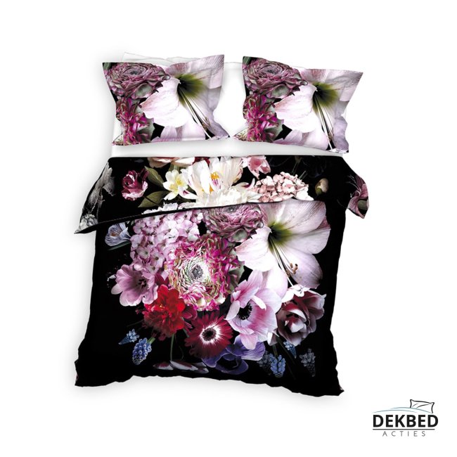 Dekbedovertrek bloemen boeket