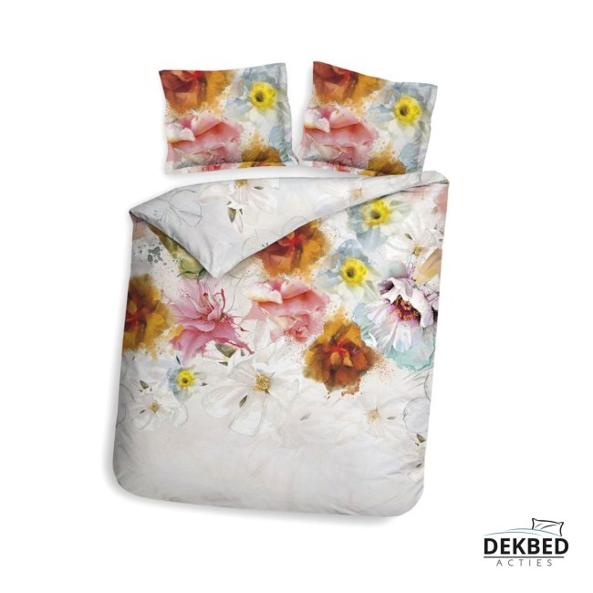 Vrolijke kleuren dekbedovertrek