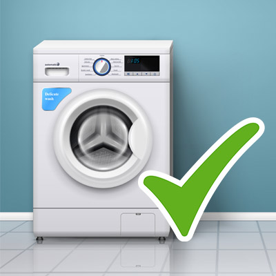 wasmachine vinkje