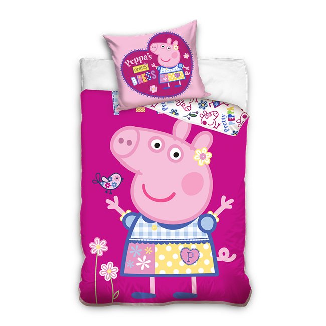Kinder dekbedovertrek Peppa Pig