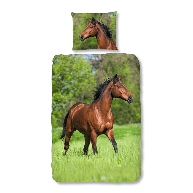 Paarden dekbedovertrek