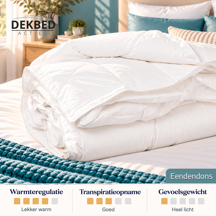 Eendendons dekbed