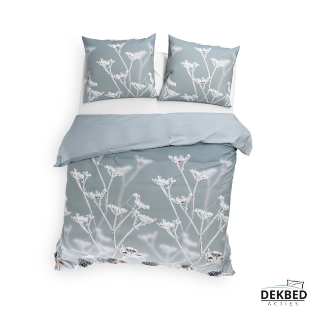 Dekbedovertrek winter bloemen